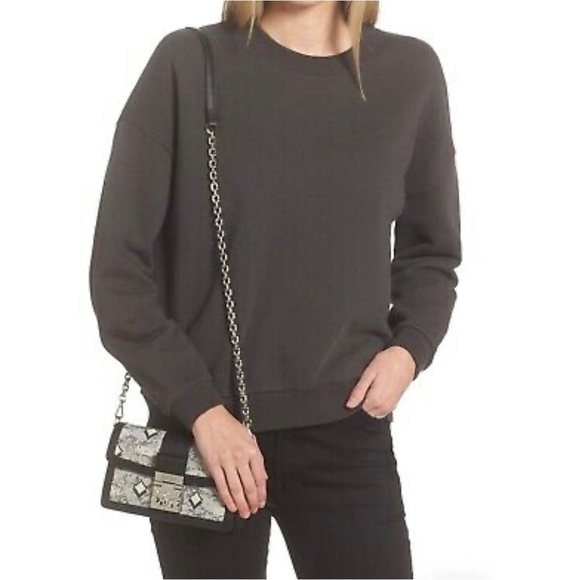 - MCM Tracy Crossbody Mini Gray Leather - Picture 2 of 8